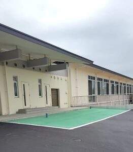 施工事例「箭田小学校プール新築工事(スタンプロード)完成」のサムネイル